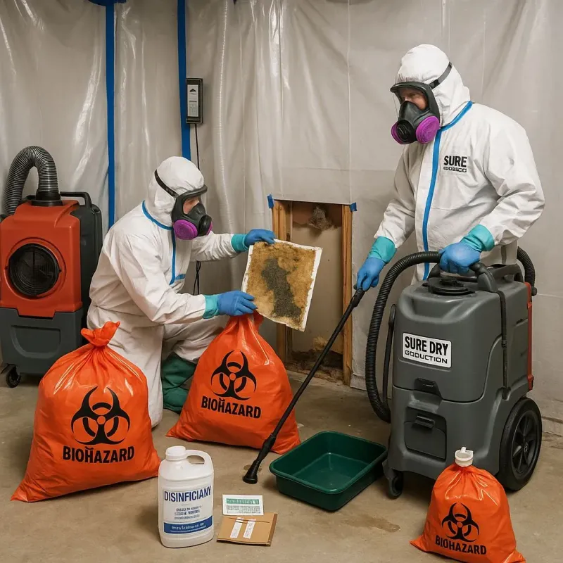 Contaminated Water Handling Protocols process in Talty, TX