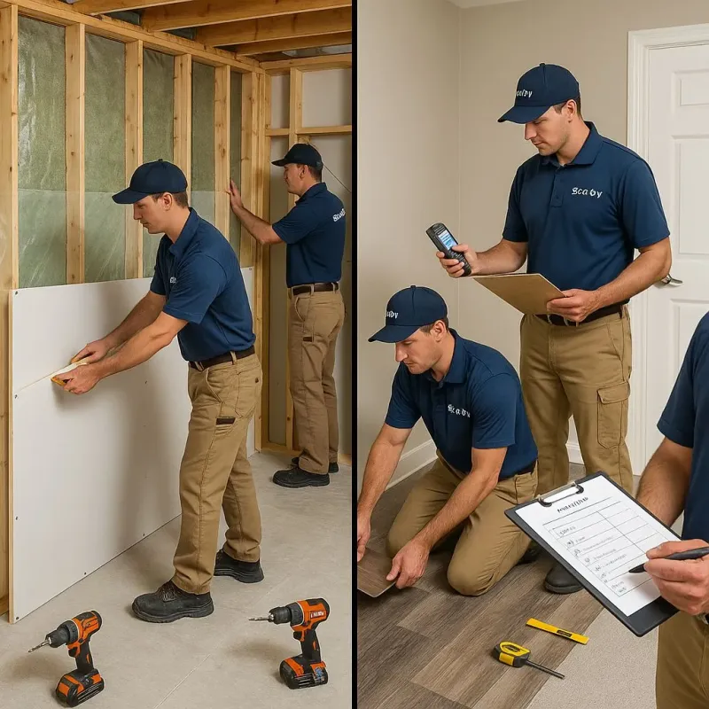 Repairs and Reconstruction process in Talty, TX