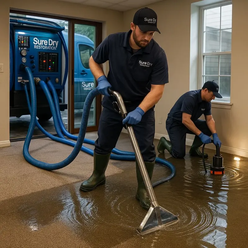 Water Extraction and Removal process in Talty, TX